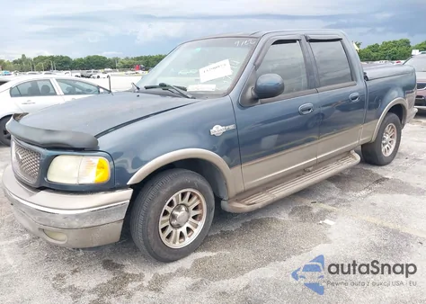 2002 Ford F-150 Lariat/Xlt from USA, damaged, VIN 1FTRW07L62KC97014